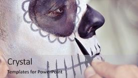  Presentation with mexican day - Audience pleasing PPT layouts consisting of performer day - closeup of a young man backdrop and a light gray colored foreground