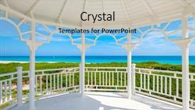  Presentation with amsterdam historical beautiful view - Colorful PPT theme enhanced with pergola - view of the beautiful beach backdrop and a soft green colored foreground