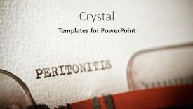  Presentation with cyber sex word written - Theme enhanced with peritonitis-word-written background and a white colored foreground