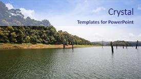  Presentation with kerala - Colorful PPT theme enhanced with periyar national park kerala india backdrop and a  colored foreground