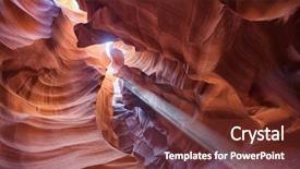  Presentation with solar - Presentation featuring perks - solar beam slot inside upper background and a tawny brown colored foreground