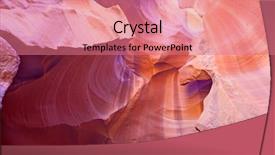  Presentation with arizona - Slides featuring perks - upper antelop canyon in page background and a coral colored foreground