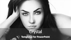  Presentation with automotive black and white - Presentation consisting of permanent - black and white portrait background and a dark gray colored foreground