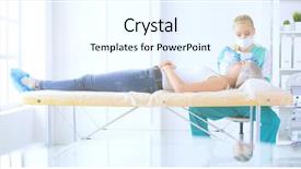  Presentation with brow - Theme enhanced with permanent makeup for eyebrows closeup background and a  colored foreground