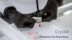  Presentation with tattoo - Audience pleasing slide deck consisting of permanent-makeup-tattoo-master-sharpens backdrop and a light gray colored foreground