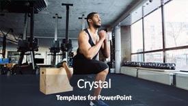  Presentation with exercise kids kid doing fitness - Amazing theme having perseverance - muscular fitness man doing squats backdrop and a tawny brown colored foreground