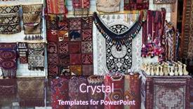  Presentation with persia - Presentation design with persia - carpet bazaar background and a tawny brown colored foreground
