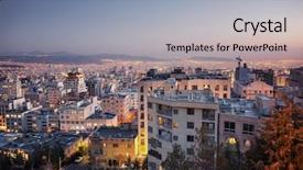  Presentation with persia - Beautiful presentation theme featuring persia - tehran at night tehran iran backdrop and a light blue colored foreground