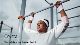  Presentation with persistence - Presentation having persistence - persistant chubby girl trying background and a light gray colored foreground