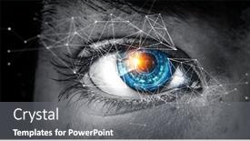  Presentation with scanning - Slide deck consisting of person-identification-and-scanning-mixed background and a gray colored foreground