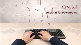  Presentation with first - Cool new presentation with person view of an elegant backdrop and a lemonade colored foreground