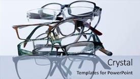  Presentation with visual impairment - Theme featuring person with visual impairment background and a light blue colored foreground