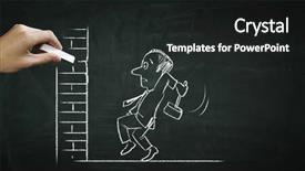  Presentation with psychiatry cartoon - Amazing PPT layouts having personages - cartoon image of business personage backdrop and a dark gray colored foreground