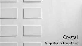  Presentation with business cards - Cool new PPT theme with personal brand template - mock up of business cards backdrop and a light gray colored foreground