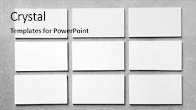  Presentation with business cards - Amazing slide deck having personal brand template - mock up of business cards backdrop and a light gray colored foreground