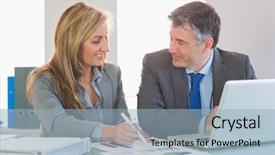  Presentation with understanding your business - Beautiful slide deck featuring fashion portrait of beautiful sexy female brunette girl model lying in green summer bright grass in the park with makeup in red dress perfect skin nature backdrop and a tawny brown colored foreground