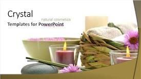  Presentation with incense - Presentation design having personal hygiene - nature spa still life background and a white colored foreground