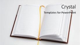  Presentation with diary - Cool new slide set with personal organizer backdrop and a white colored foreground