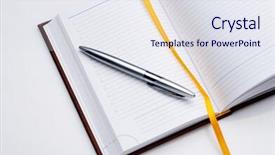  Presentation with personal - Amazing PPT layouts having personal organizer backdrop and a sky blue colored foreground