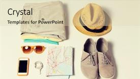  Presentation with rajasthani tourism - PPT theme with personal stuff and travel map background and a lemonade colored foreground