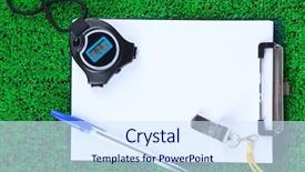  Presentation with personal training - Slide deck having personal training - sheet of paper and sports background and a sky blue colored foreground