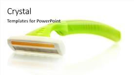  Presentation with safety - PPT theme with trees stripped of leaves dying background and a light blue colored foreground.