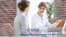  Presentation with managing information - Amazing presentation theme having personnel - manager and client discuss backdrop and a lemonade colored foreground