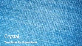  Presentation with clean lines - Audience pleasing slides consisting of perspective and closeup view to abstract space of empty light blue natural clean denim texture for the traditional business background in cold bright colors with diagonal shift tilt lines and stitches backdrop and a teal colored foreground
