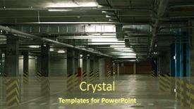  Presentation with interior - Theme enhanced with perspective-view-of-interior background and a tawny brown colored foreground