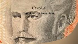  Presentation with president - Beautiful slides featuring peru-circa-1987-nicolas-de backdrop and a coral colored foreground