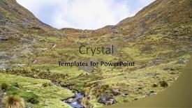  Presentation with way - Slides consisting of peruvian-beauties-on-the-way background and a coral colored foreground