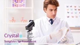  Presentation with new to leadership - Audience pleasing PPT layouts consisting of pest analysis - scientist entomologist studying new butterfly backdrop and a sky blue colored foreground