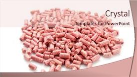  Presentation with poison - Beautiful slide set featuring pest control - pile of rat poison backdrop and a lemonade colored foreground