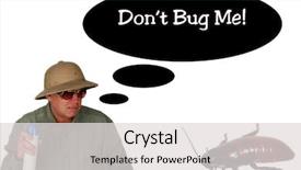  Presentation with spray - Presentation design having motivation - write down your goals typed background and a soft green colored foreground.