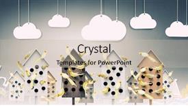  Presentation with apartments - Beautiful PPT theme featuring pet hotel - apartments for friendly living mixed backdrop and a  colored foreground