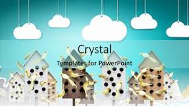  Presentation with apartments - PPT layouts enhanced with pet hotel - apartments for friendly living background and a arctic colored foreground