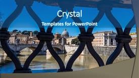  Presentation with peter - Beautiful slide deck featuring italy rome st peter's basilica backdrop and a  colored foreground