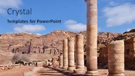  Presentation with petra - Theme having petra-jordan-march-15-2014 background and a light blue colored foreground