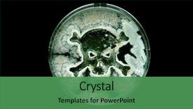  Presentation with petri dish - Audience pleasing PPT layouts consisting of petri dish growing bacteria backdrop and a ocean colored foreground