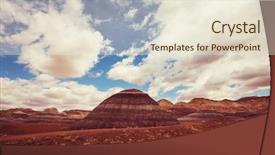  Presentation with arizona - Slides having petrified forest national park arizona background and a lemonade colored foreground