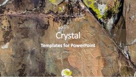  Presentation with russia - PPT theme consisting of petroglyphs ancient rock paintings background and a coral colored foreground