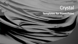  Presentation with black 3d plastic print texture - Presentation theme enhanced with petrol - black textured background background and a gray colored foreground