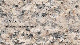  Presentation with granite - Presentation with petrology - real granite surface texture background and a mint green colored foreground