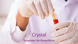  Presentation with mouse in a lab - PPT layouts consisting of ph - chemist in the lab checking background and a  colored foreground