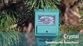  Presentation with soil moisture - PPT theme enhanced with ph - soil moisture light and ph background and a teal colored foreground
