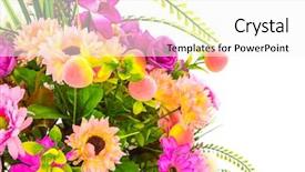  Presentation with artificial intelligence my shiksha - Amazing presentation having pharanges - decoration artificial flowe backdrop and a  colored foreground