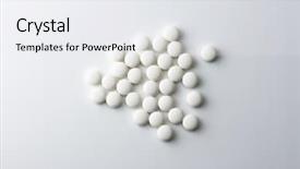  Presentation with pharmaceutical tablets - Cool new PPT layouts with pharma industry - white medicine tablets or pharmaceutical backdrop and a white colored foreground