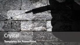  Presentation with medical amputation hand amputated - Slides enhanced with pharma injectables - shadow of hand with medical background and a gray colored foreground