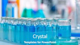  Presentation with test tube laboratory - Theme consisting of pharmaceutical analysis - chemical scientific laboratory stuff test background and a teal colored foreground