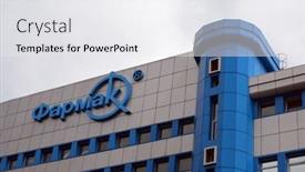  Presentation with pharmaceutical factory - 